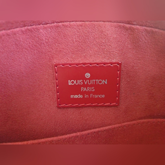 Authentic Louis Vuitton epi Jasmin red handbag - Picture 8 of 9